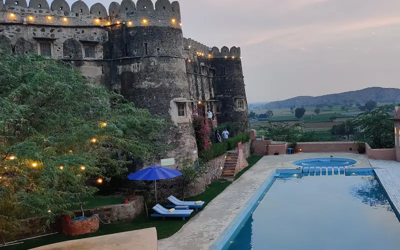 Hill Fort Kesroli in Alwar, Rajasthan