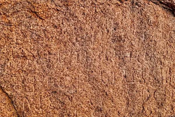 0121421 Brahmi script Prakrit language 3rd-century BCE, Ashoka Minor Rock Edict, Gujarra M
