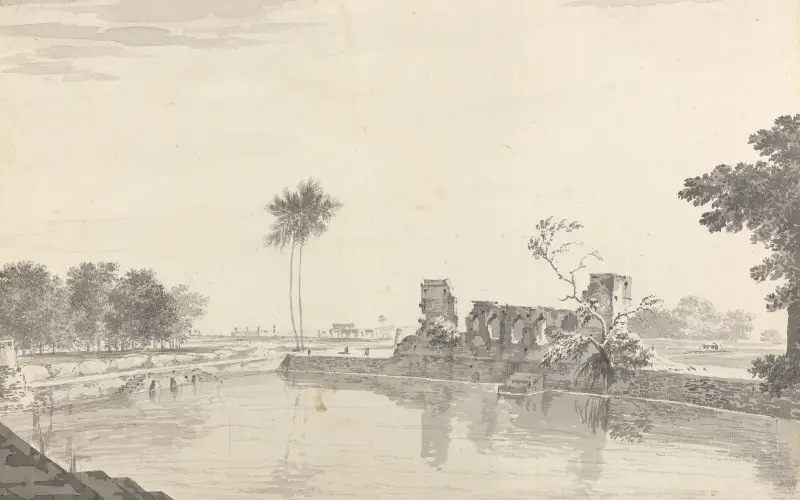 William Hodges - A View of Skekoabad (Skikohabad) - B1978.43.1803 - Yale Center for Britis
