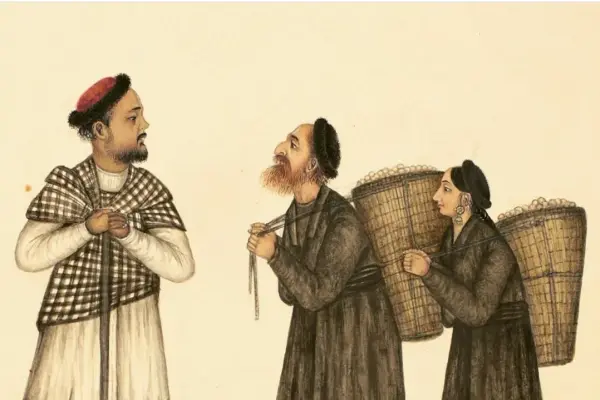 "Puharees of Kooloo" – Painting from 19th century Punjab 38