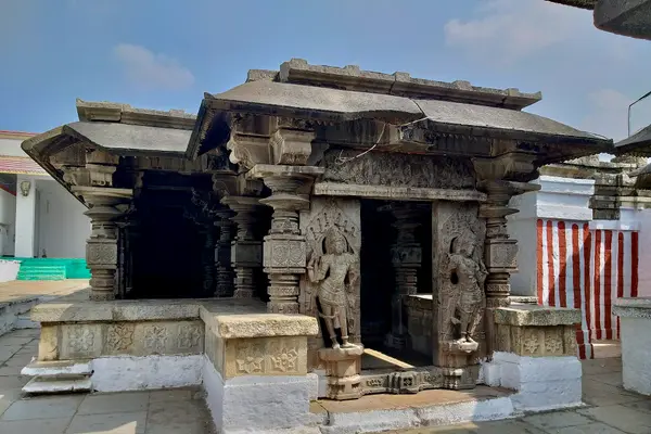 11th century Panchalingeshwara temples group, Kalyani Chalukya, Sedam Karnataka India - 78