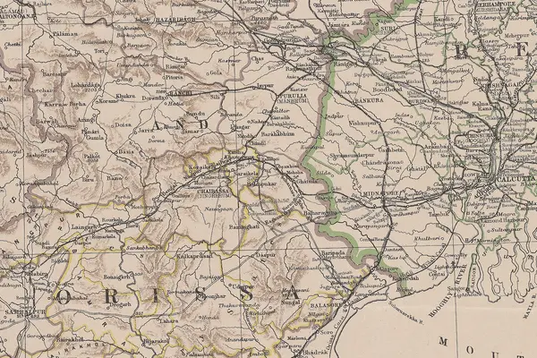 Chota Nagpur region 1912