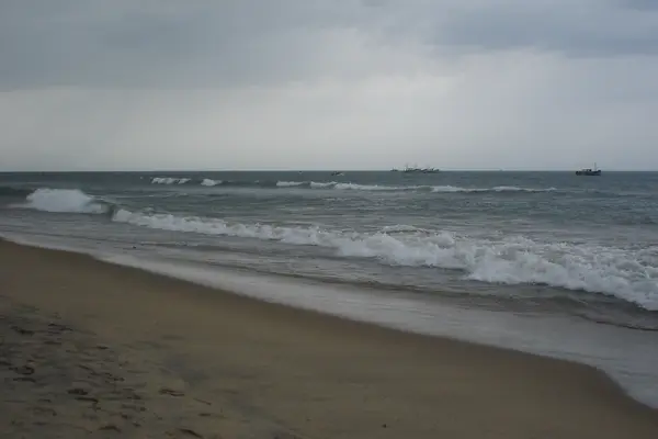 Poompuhar beach, Tamil Nadu, India