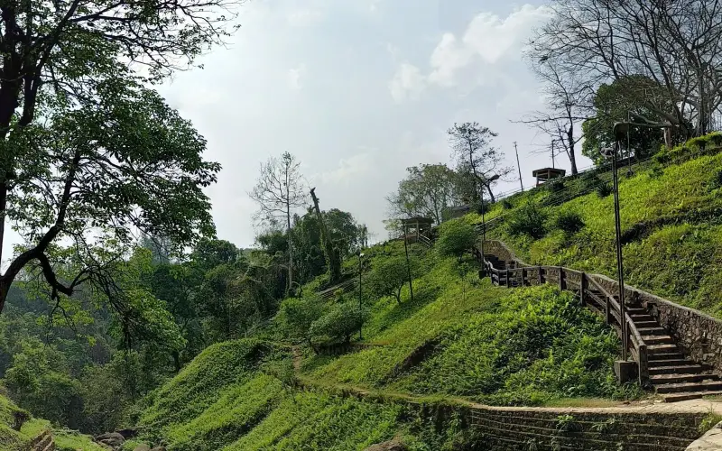 Unakoti hill Trail in Tripura India